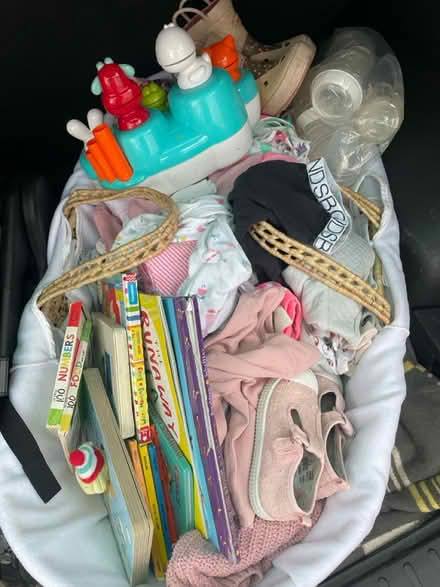 Photo of free Moses basket & stand with baby item (KT11) #1