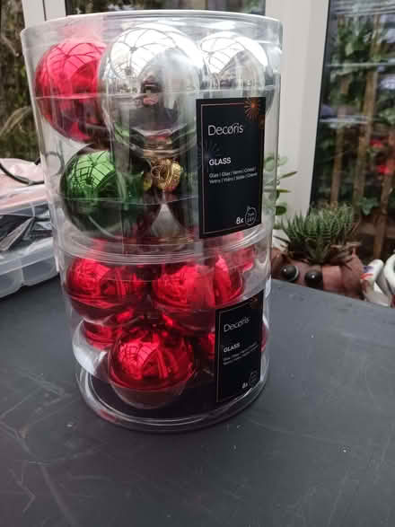 Photo of free Glass Christmas Baubles (Rainham ME8) #1