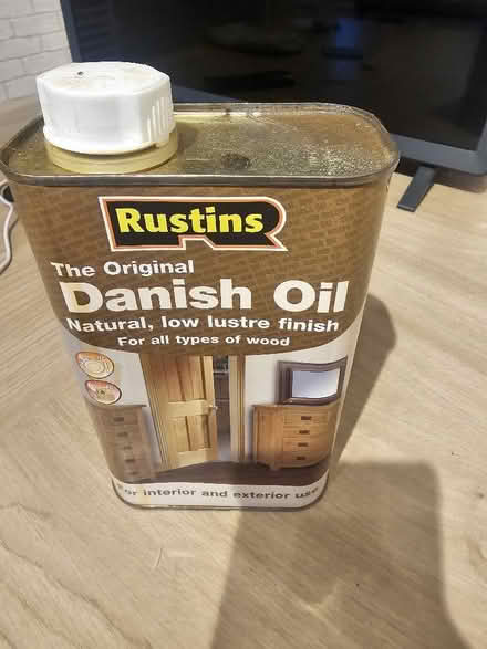 Photo of free 3 lengths of handrail & staining oil (Malvern Link WR14) #2