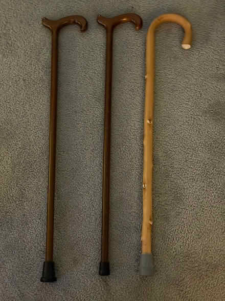 Photo of free Handmade wooden walking sticks (Horndean PO8) #1