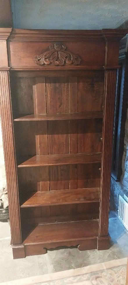 Photo of free Mahogany bookcase (Sagar Holme BB4) #1