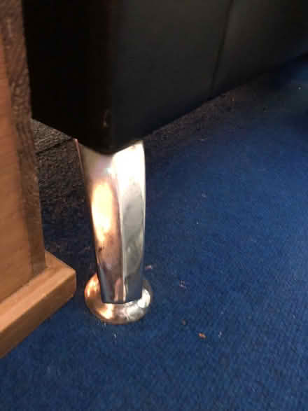 Photo of free Leather look corner sofa bed (Lancaster, Skerton) #2