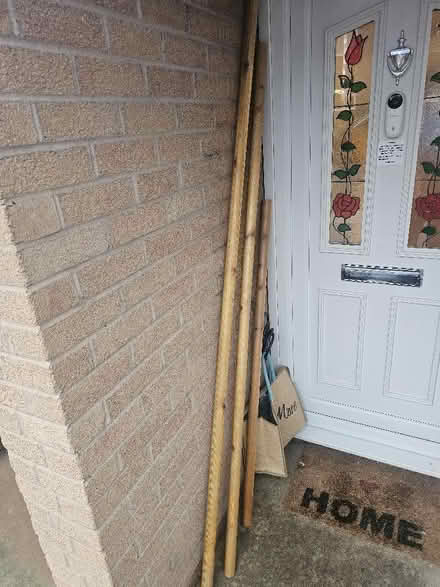Photo of free 3 lengths of handrail & staining oil (Malvern Link WR14) #1
