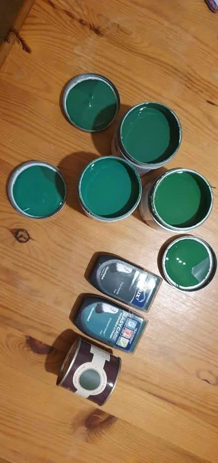 Photo of free Various green paint testers (West Bridgford, NG2) #1