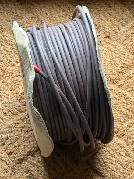 Photo of free Co-ax cable reel, part used. (Lower Earley RG6) #1