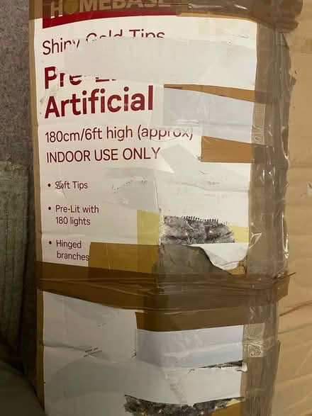 Photo of free Artificial 6 foot pre-lit Christmas tree (Harrogate HG2) #2