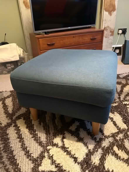 Photo of free Blue footstool (Bath BA2) #1