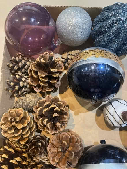 Photo of free Christmas Wreath Materials silver (Newburgh WN8) #2