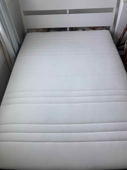 Photo of free Double bed frame and mattress (Brislington) #2