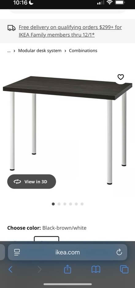 Photo of IKEA table or desk (Newtown, CT) #2