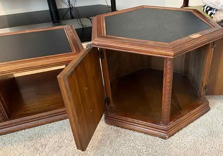 Photo of free 3 pc Living Room Tables (Dixboro between 9 & 10) #2