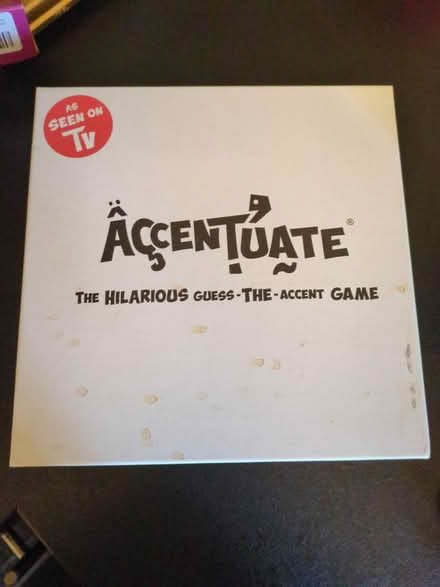 Photo of free Accentuate board game (GL4) #1
