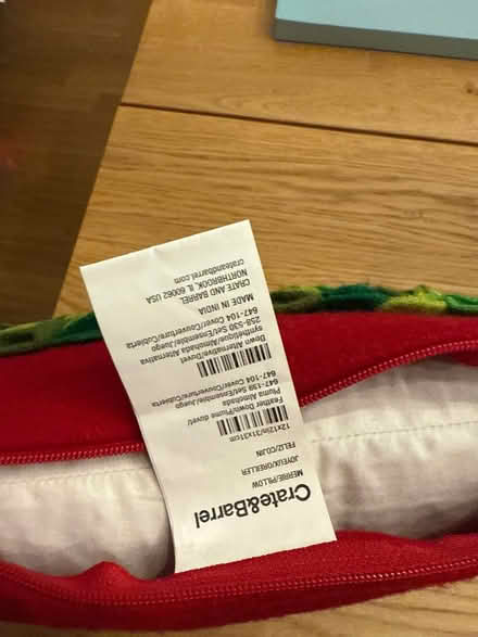 Photo of free Christmas pillow (Little Silver) #3