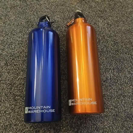 Photo of free 2 x mountain warehouse water bottles (Spixworth NR10) #1