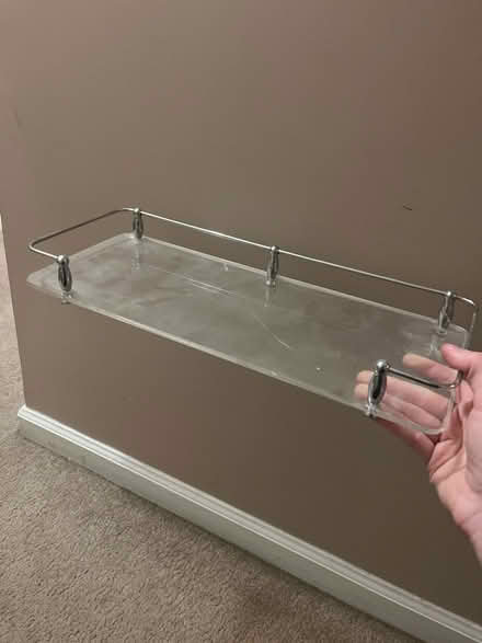 Photo of free Small clear shelf (Royal Oak, MI) #1