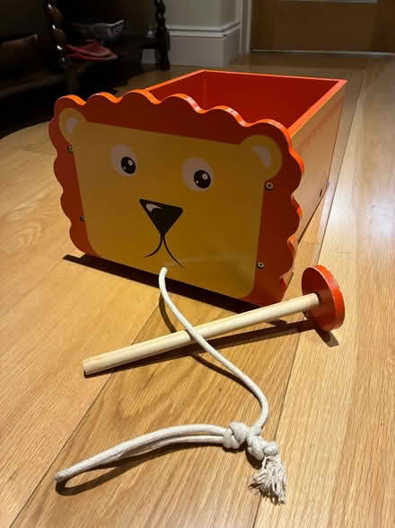 Photo of free Child's pull-along wooden cart (St Albans AL5) #1