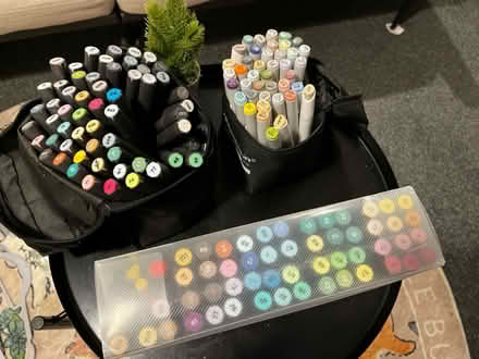Photo of free colorful oil-based marker pens (Nottingham NG7) #1