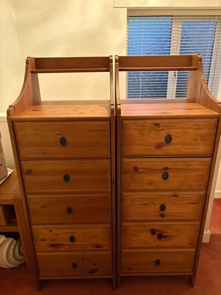 Photo of free IKEA tall chest drawers x 2 (Shirley B90) #1