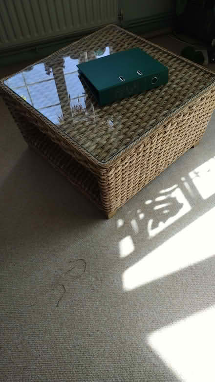 Photo of free Large Rattan Coffee Table (Hartley DA3) #2