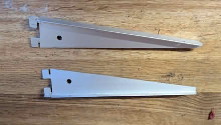 Photo of free Bookshelf metal strips and brackets (Ellenbrook M28) #2