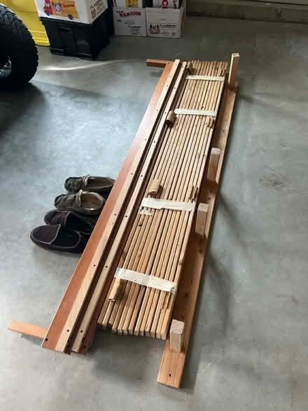 Photo of free King bed frame #2 (Laconia) #1