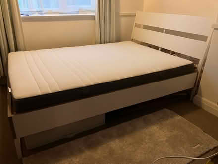 Photo of free Double bed frame and mattress (Brislington) #1
