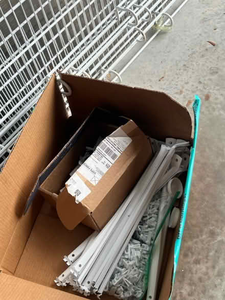 Photo of free Wire shelving with hardware (Lake nona) #2