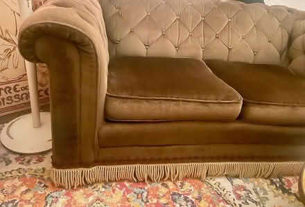 Photo of free Vintage chesterfield sofa (M21 7qg) #1