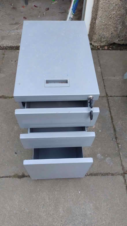 Photo of free Small filing cabinet on wheels (Linlithgow EH49) #3