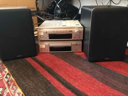 Photo of free Denon CD player and speakers (Poundbury - Dorchester) #1