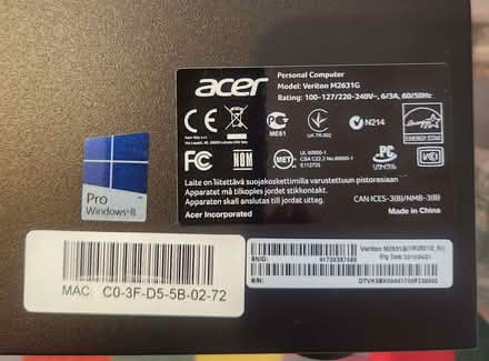 Photo of free Veriton computer (no hard disk) (Brookvale RG21) #1