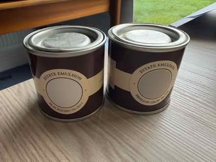 Photo of free Little Farrow and Ball taster pots. (Buggs Bottom RG4) #1