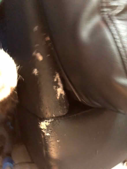 Photo of free Leather look corner sofa bed (Lancaster, Skerton) #4