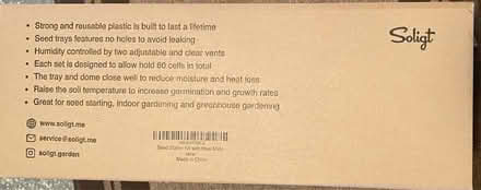 Photo of free New in box. Seed starter set (New Egypt, 08533) #2