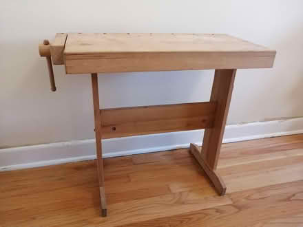 Photo of free Small Wooden Workbench (Old Ottawa East) #1