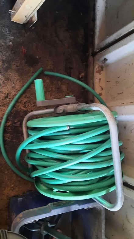 Photo of free Garden hose, reel x 2 (Close to Wrexham Centre) #2