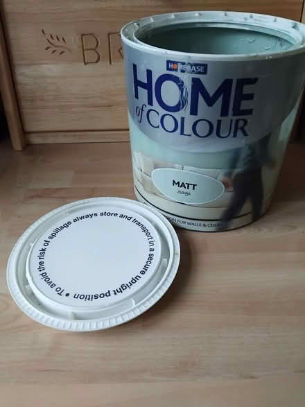 Photo of free Homebase Matt emulsion - Sage (Harrogate HG2) #1