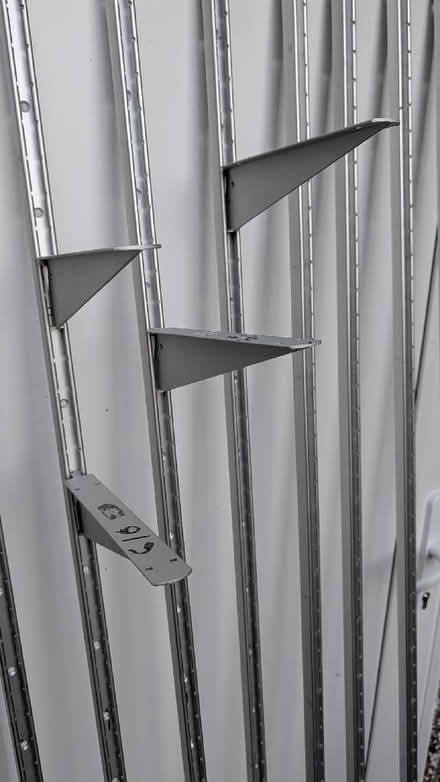 Photo of free Bookshelf metal strips and brackets (Ellenbrook M28) #3