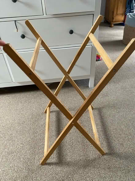 Photo of free Wooden stand for laundry bin (St Albans AL1) #1