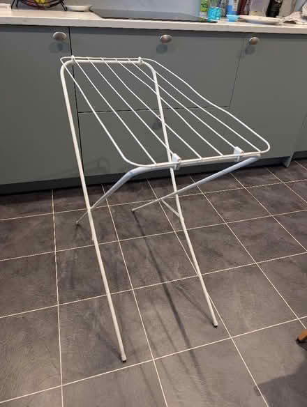 Photo of free 1 freestanding clothes airer plus 2 over-the-radiator airers (Heaton Norris SK4) #1