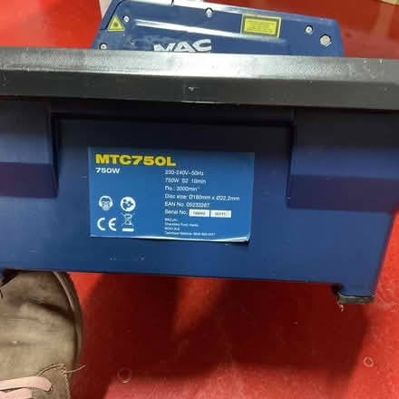 Photo of free MAC Allister tile cutter (CW5 8JT) #2