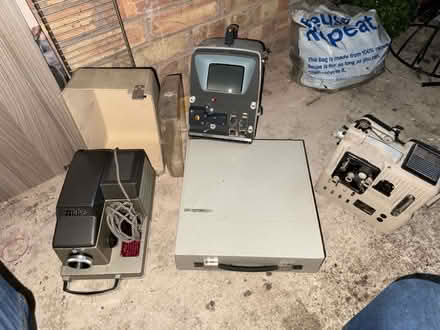 Photo of free slide projector typewriter editor (Lodgemoor S10) #1