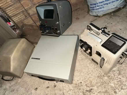 Photo of free slide projector typewriter editor (Lodgemoor S10) #3