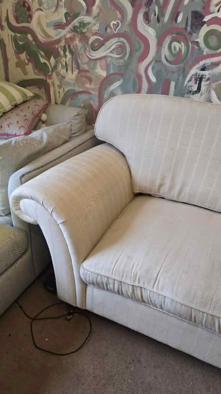 Photo of free 3 seater Laura Ashley sofa (Winchester house SO22) #1