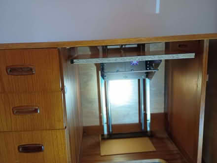 Photo of free Sewing machine cabinet with lift (Billing Road East area) #4