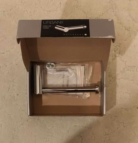 Photo of free Chrome toilet roll holder (Bussage GL6) #1