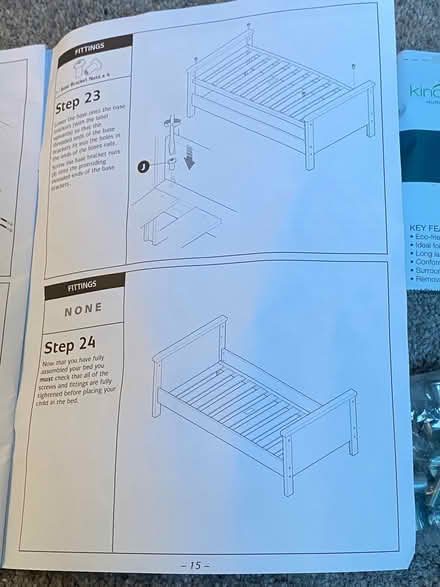 Photo of free Cotbed (Sedbergh LA10) #4
