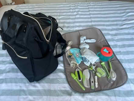 Photo of free Baby backpack & baby grooming set (Send) #1