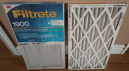 Photo of free Furnace Air Filter 14" x 25" x 1" (NE Fort Collins) #1