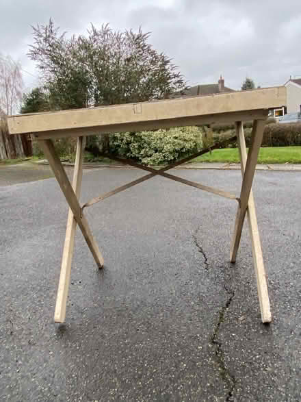 Photo of free Folding card table - upcycling project (Gorse Hill GU22) #2